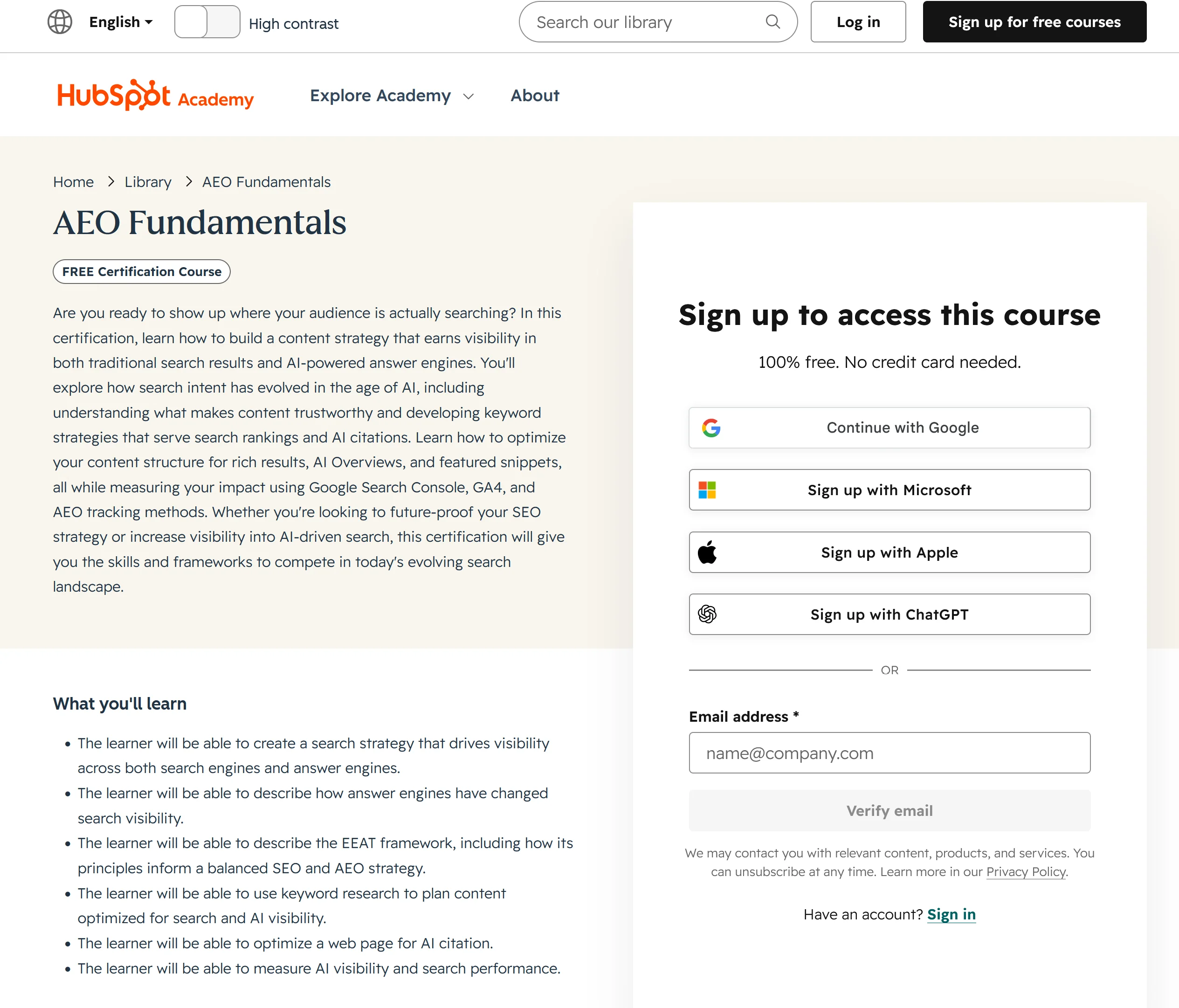 Hubspot Class